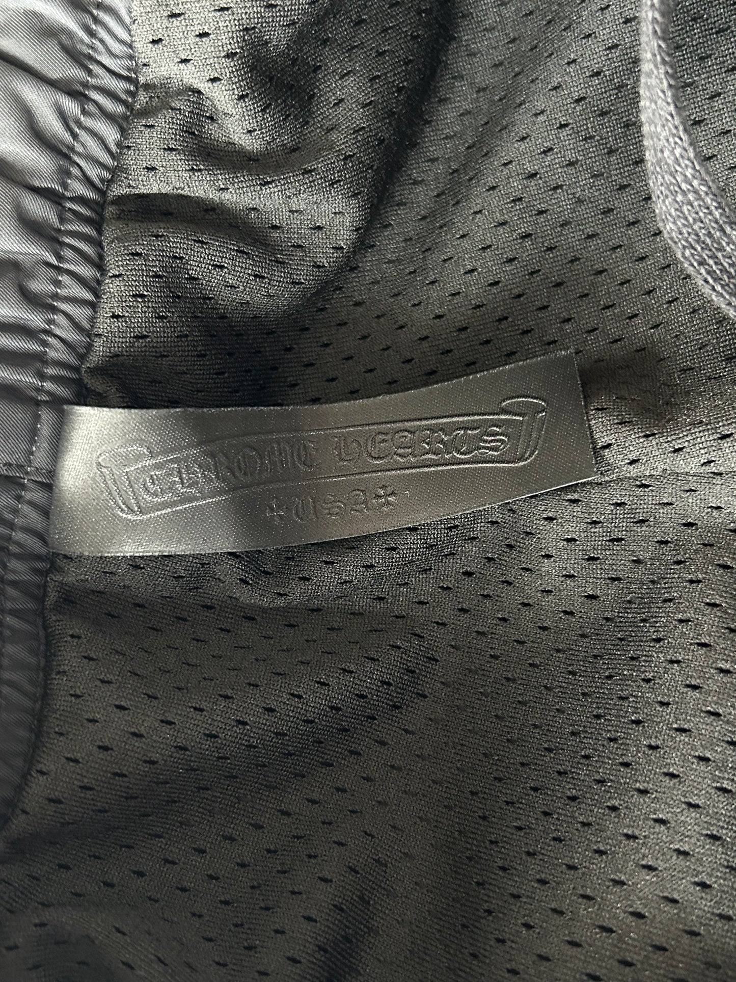 Chrome Hearts Black & White Logo Nylon Pants