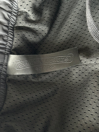 Chrome Hearts Black & White Logo Nylon Pants