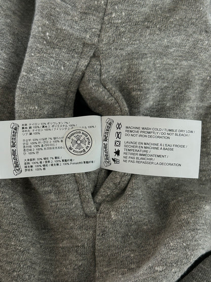 Chrome Hearts Black & Grey Jacquard Reversible Jacket