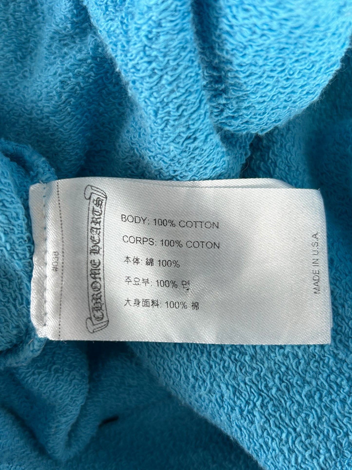 Chrome Hearts Matty Boy Blue Brand New Cargo Shorts