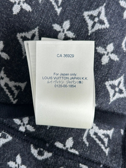 Louis Vuitton Black & White Monogram Reversible Pants