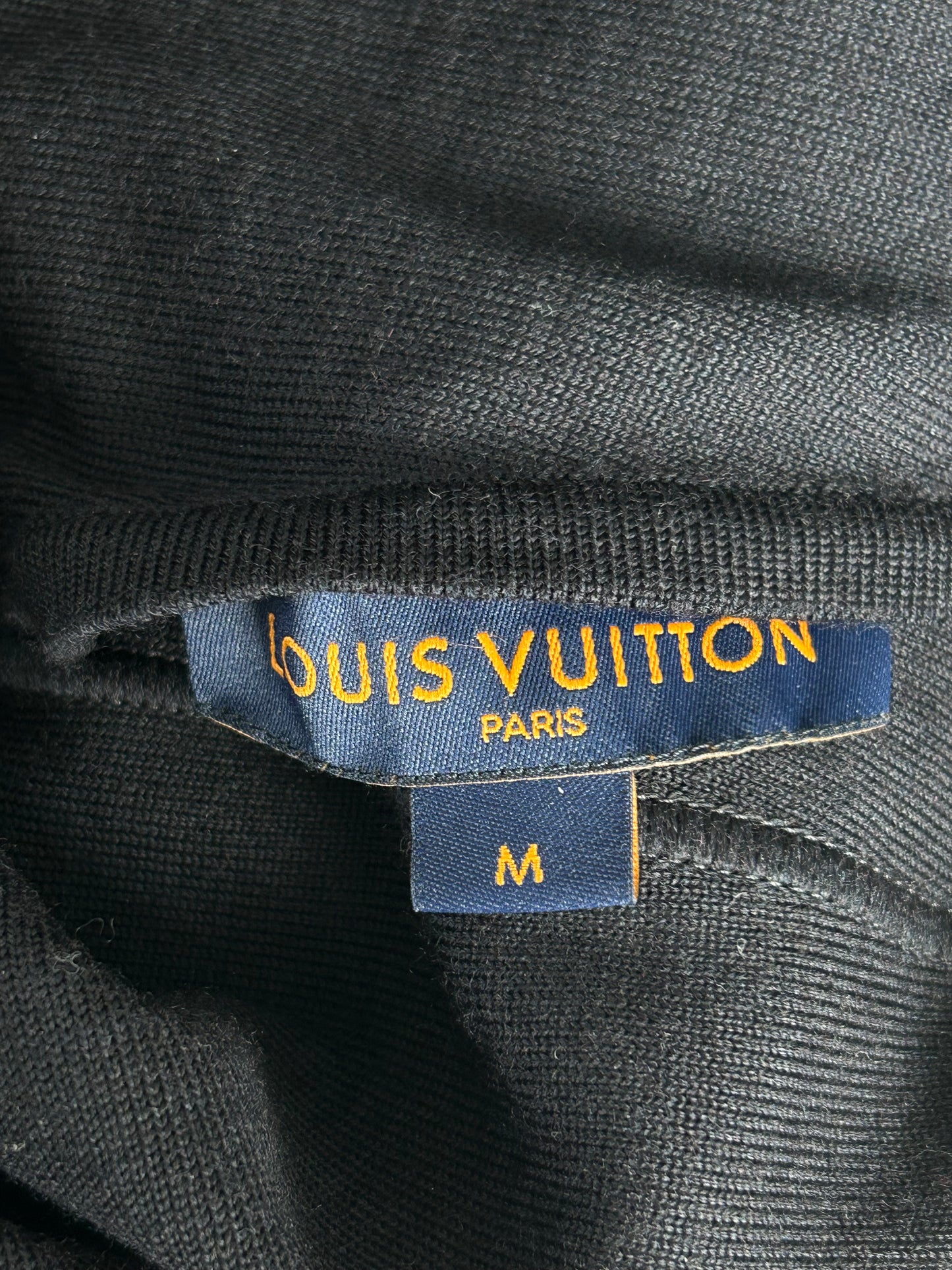 Louis Vuitton Black & White Monogram Reversible Pants