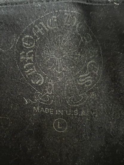 Chrome Hearts Black Multicolor Cross Logo T-Shirt