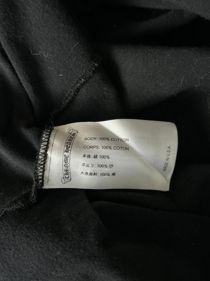 Chrome Hearts Black Multicolor Cross Logo T-Shirt