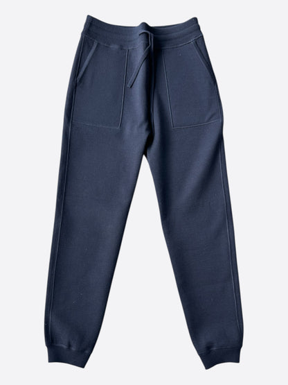 Louis Vuitton Black & White Monogram Reversible Pants