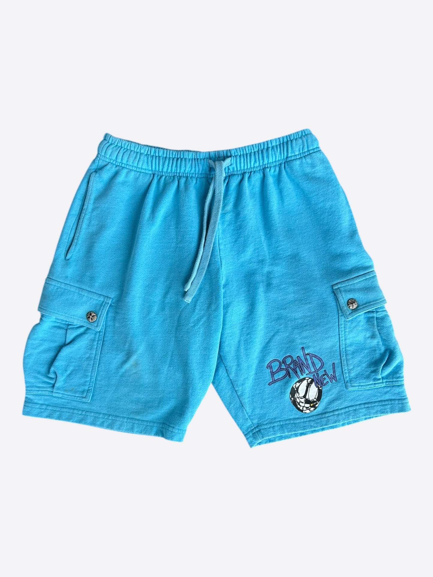 Chrome Hearts Matty Boy Blue Brand New Cargo Shorts