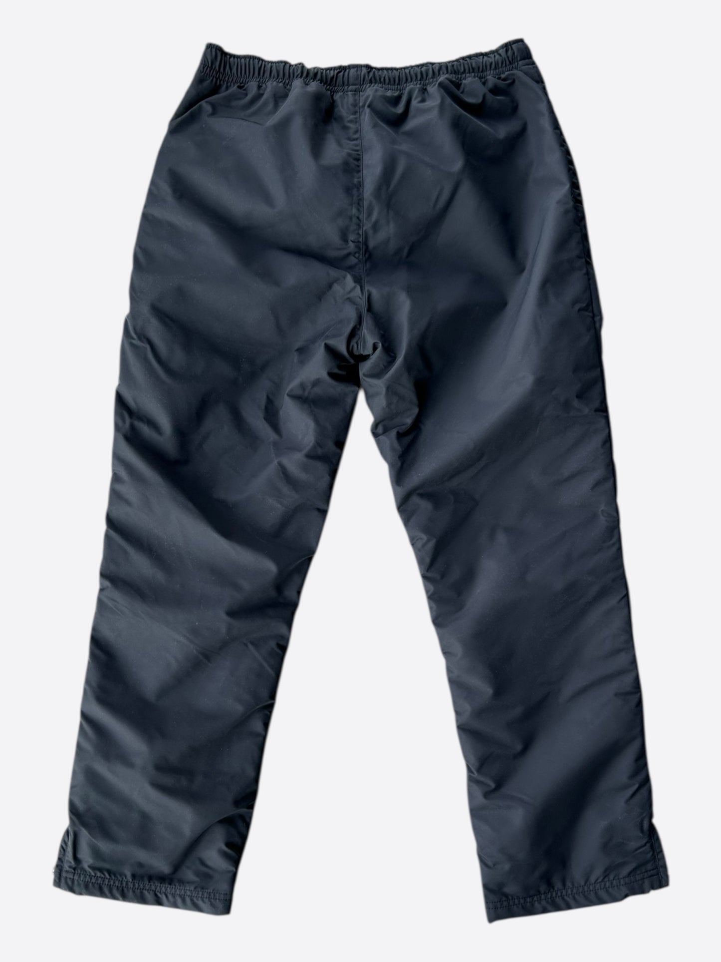 Chrome Hearts Black & White Logo Nylon Pants