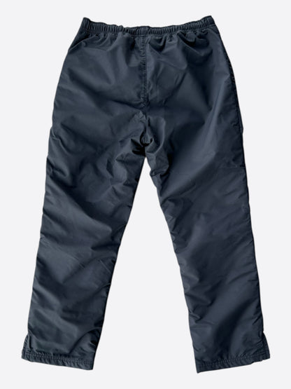 Chrome Hearts Black & White Logo Nylon Pants