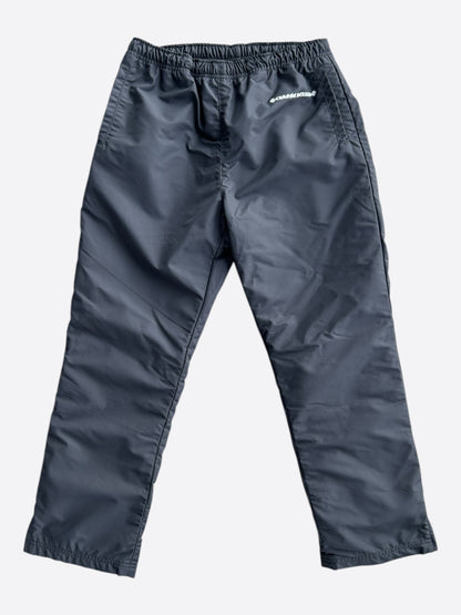 Chrome Hearts Black & White Logo Nylon Pants