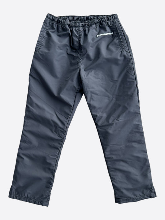 Chrome Hearts Black & White Logo Nylon Pants