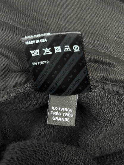 Amiri Black & White Angel Logo Sweatpants