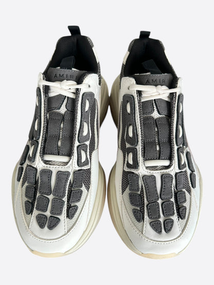 Amiri White & Grey Bones Runners