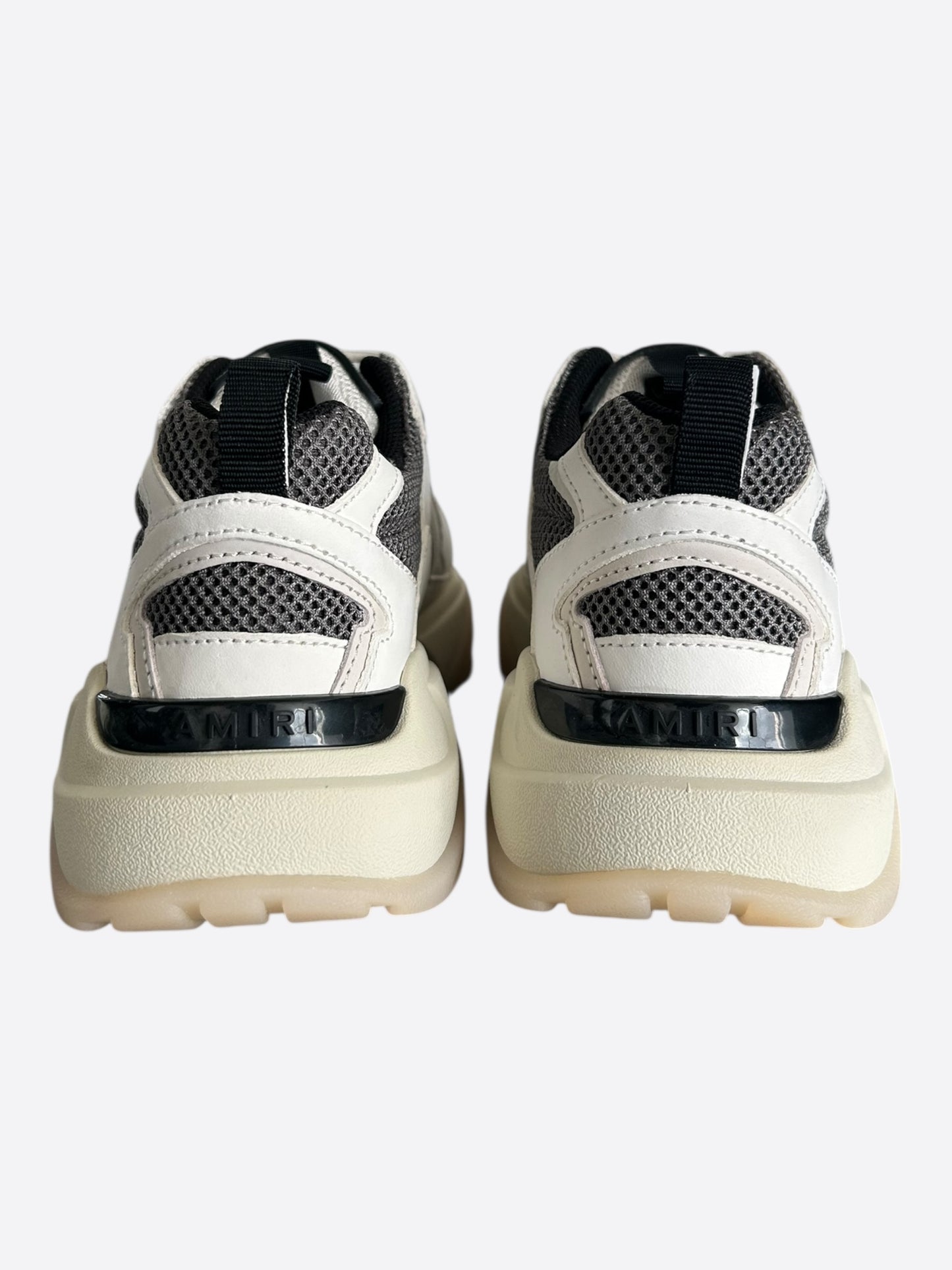 Amiri White & Grey Bones Runners