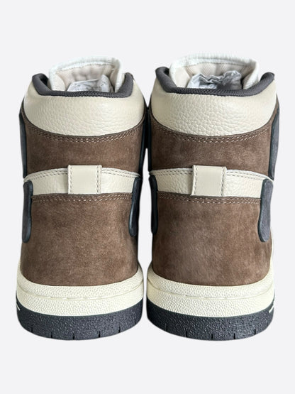 Amiri Brown & Black Skeleton High Top Sneakers