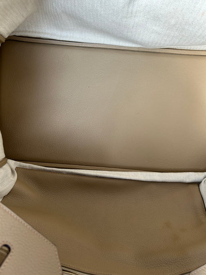 Hermes Etoupe Togo & Gold Hardware Birkin 50