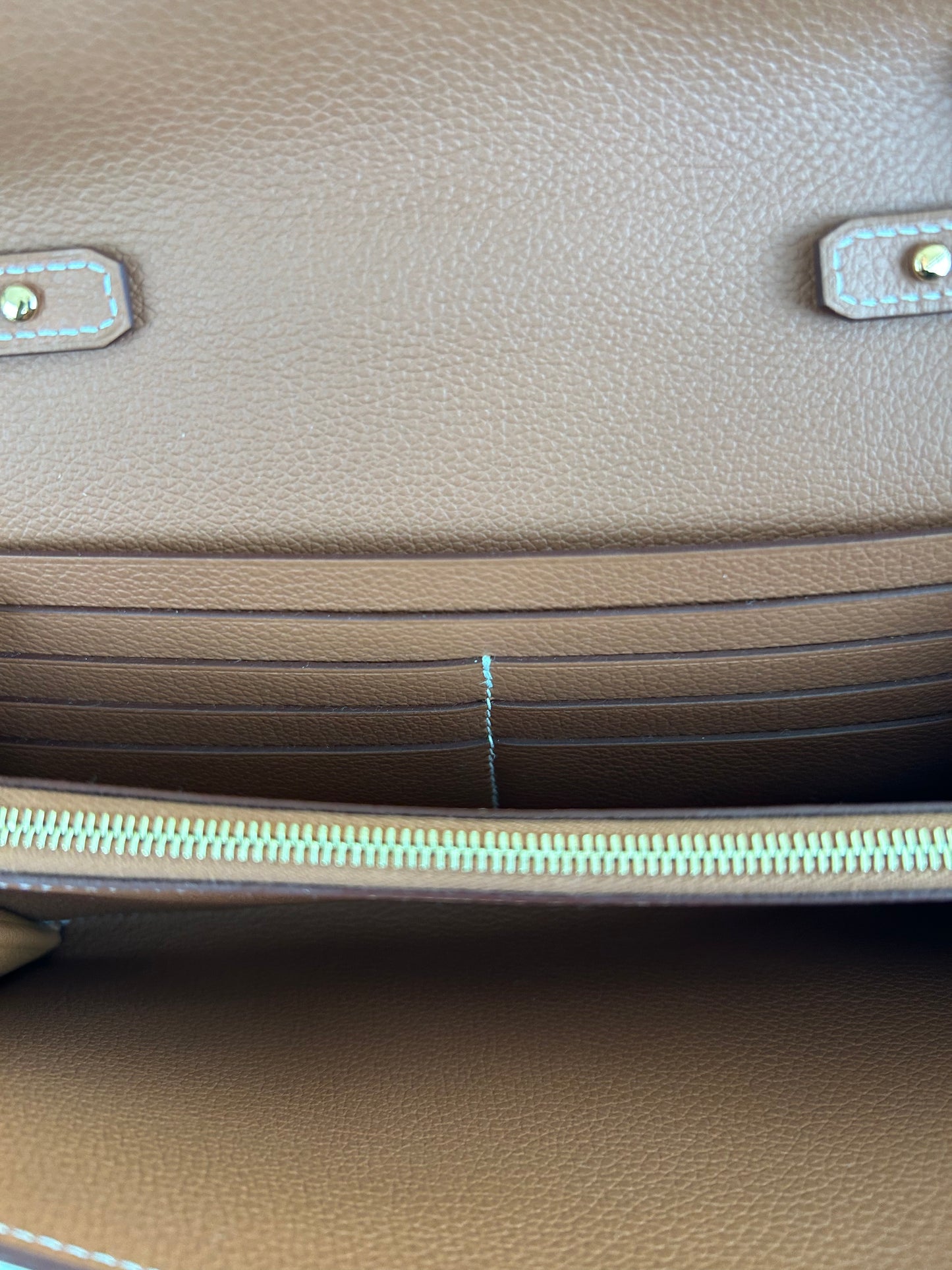 Hermes Brown Constance To Go Wallet