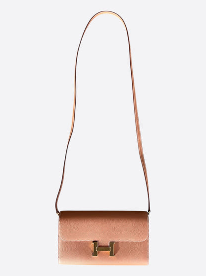 Hermes Brown Constance To Go Wallet