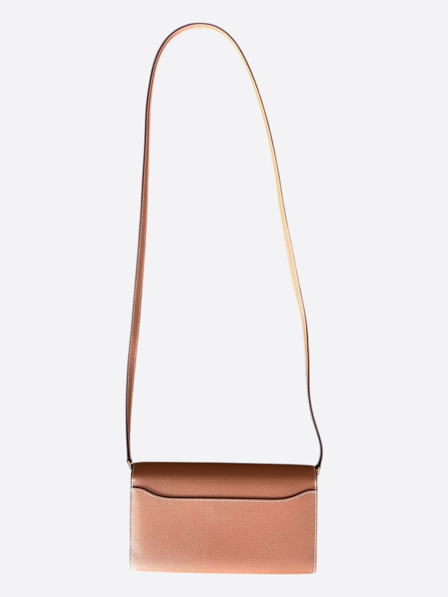 Hermes Brown Constance To Go Wallet