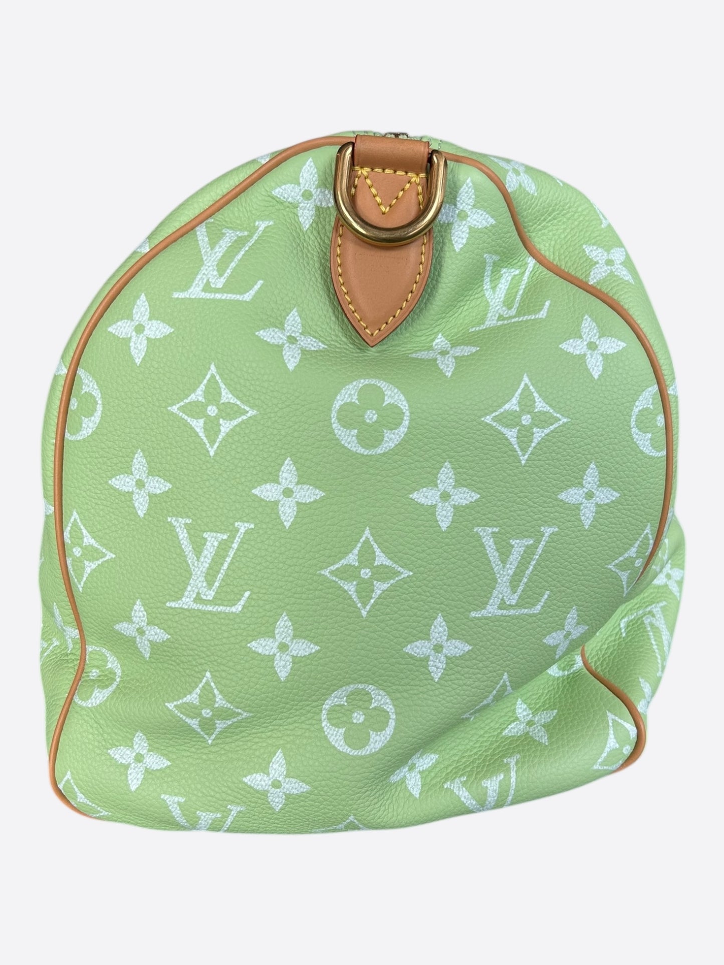 Louis Vuitton Lime Green & White Monogram P9 Speedy 40