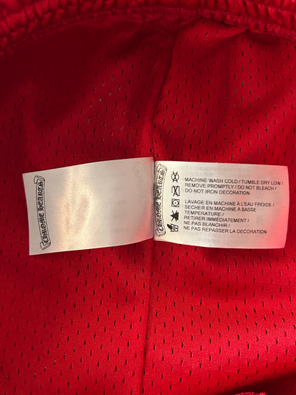 Chrome Hearts Matty Boy Red Form Mesh Trackpants