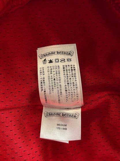 Chrome Hearts Matty Boy Red Form Mesh Trackpants