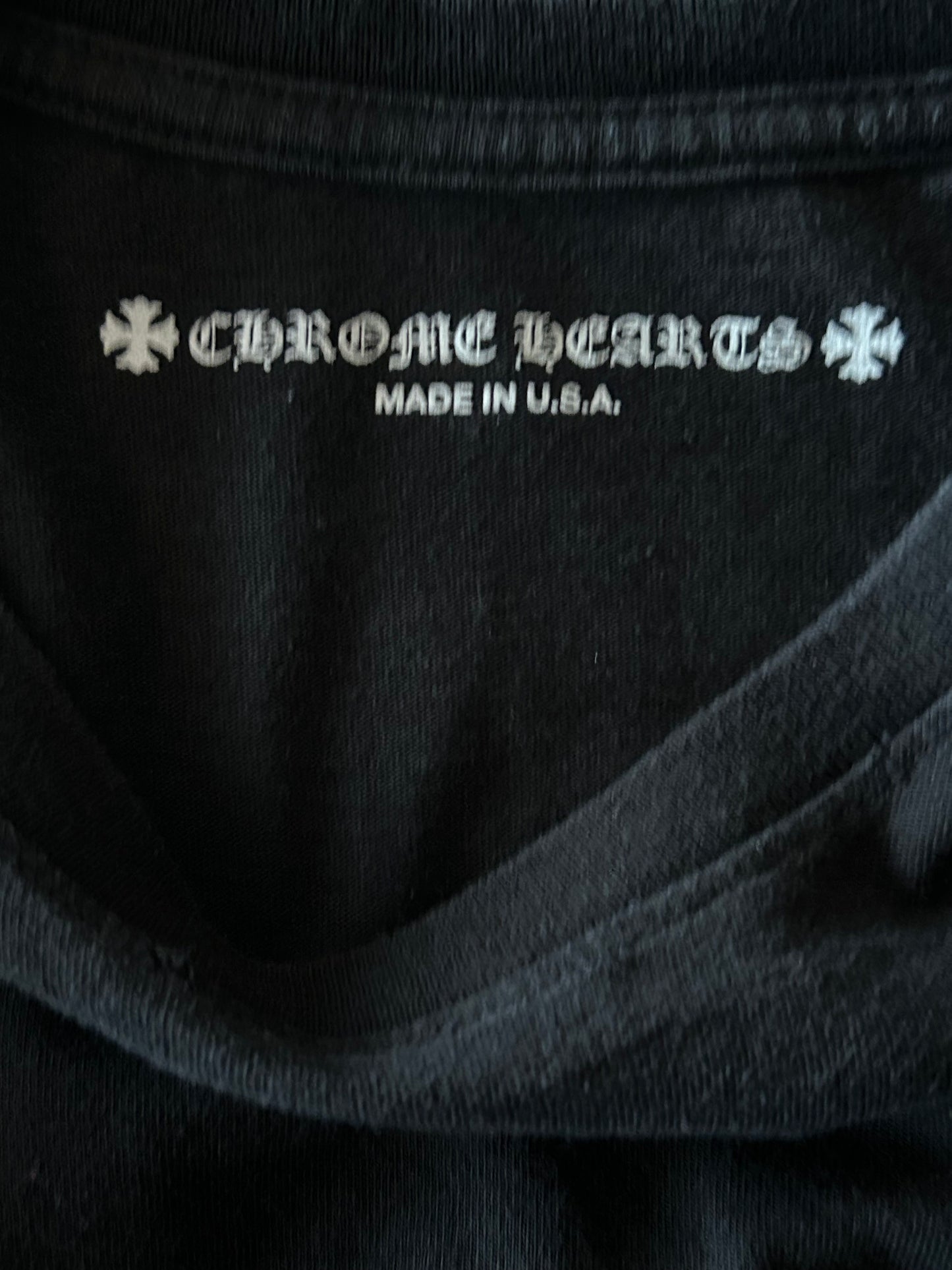 Chrome Hearts Matty Boy Black Stay Fast T-Shirt