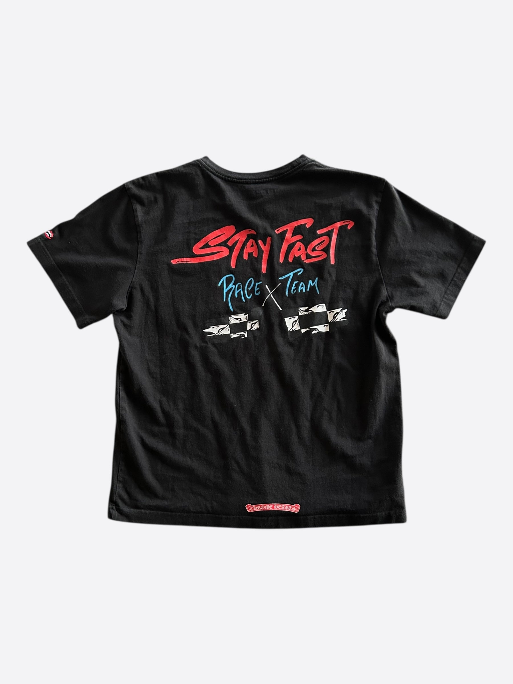 Chrome Hearts Matty Boy Black Stay Fast T-Shirt – Savonches
