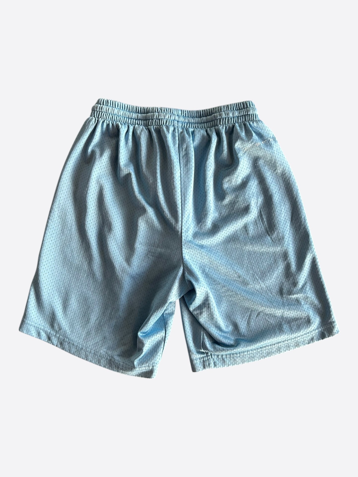 Chrome Hearts Blue & White Logo Mesh Shorts