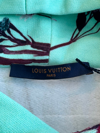 Louis Vuitton Blue & Purple Floral Hoodie