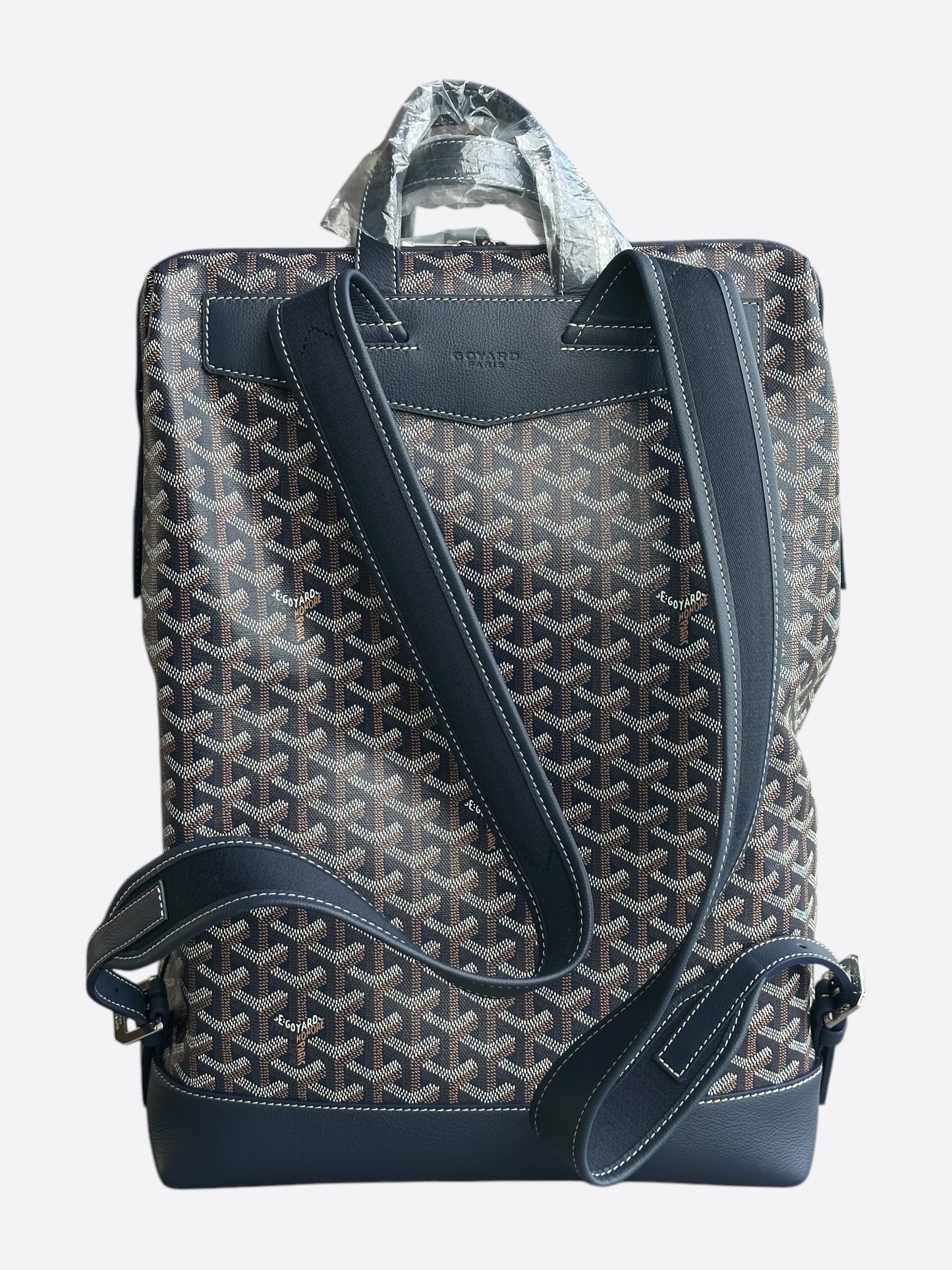 Goyard Navy Cisalpin Backpack