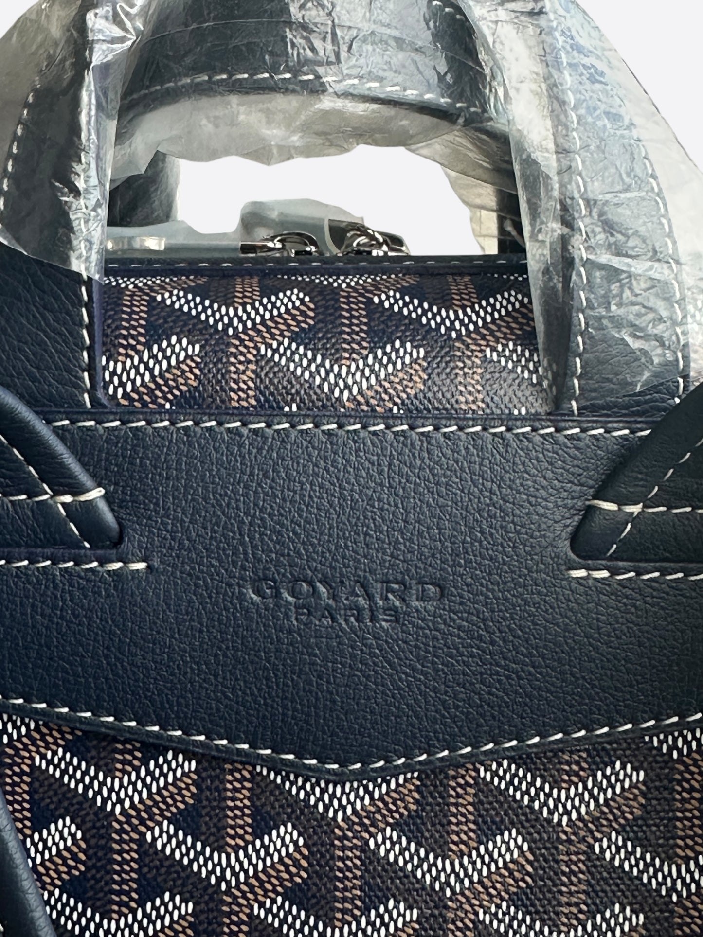 Goyard Navy Cisalpin Backpack