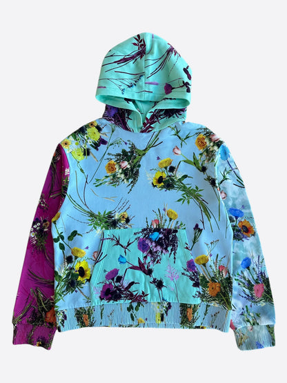 Louis Vuitton Blue & Purple Floral Hoodie