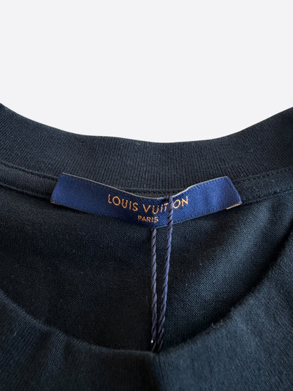 Louis Vuitton NBA Black & White Logo T-Shirt