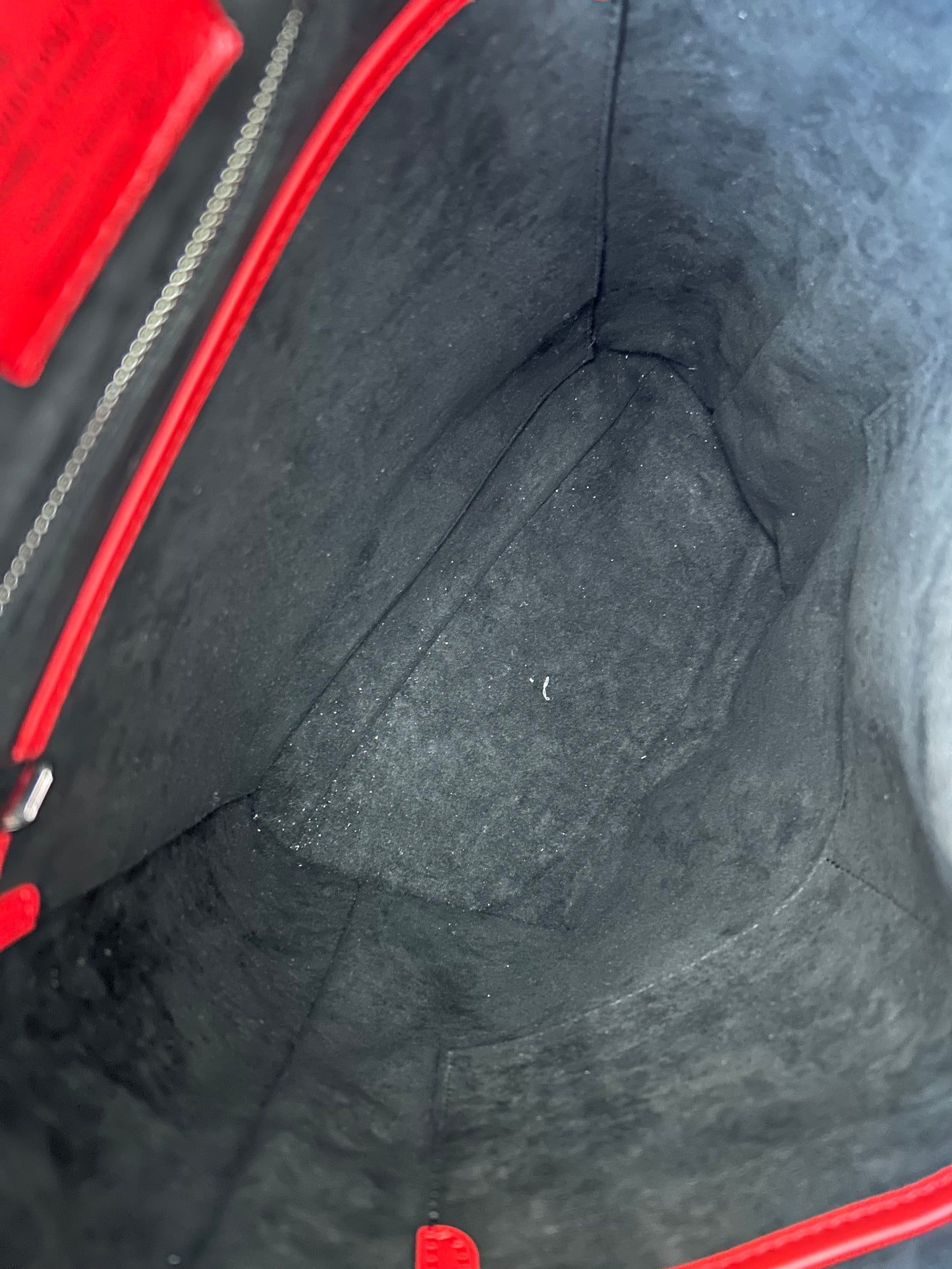 Louis Vuitton Supreme Red & White EPI Christopher Backpack