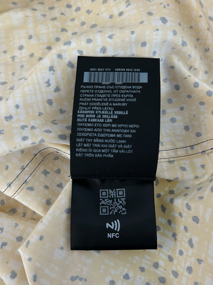 Prada Yellow Banana Split Button Up Shirt