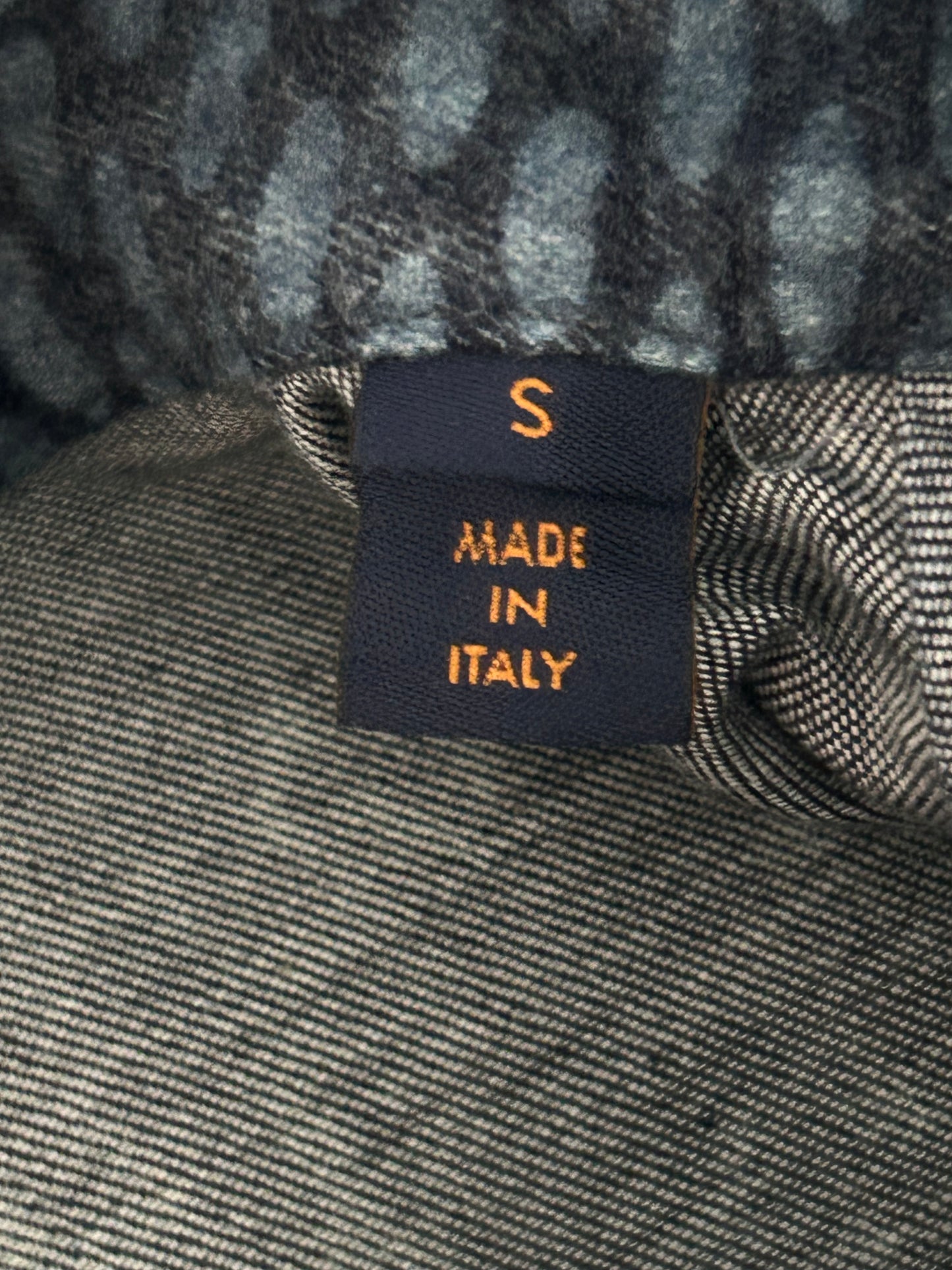 Louis Vuitton Nigo Navy Giant Damier Monogram Button Up Shirt