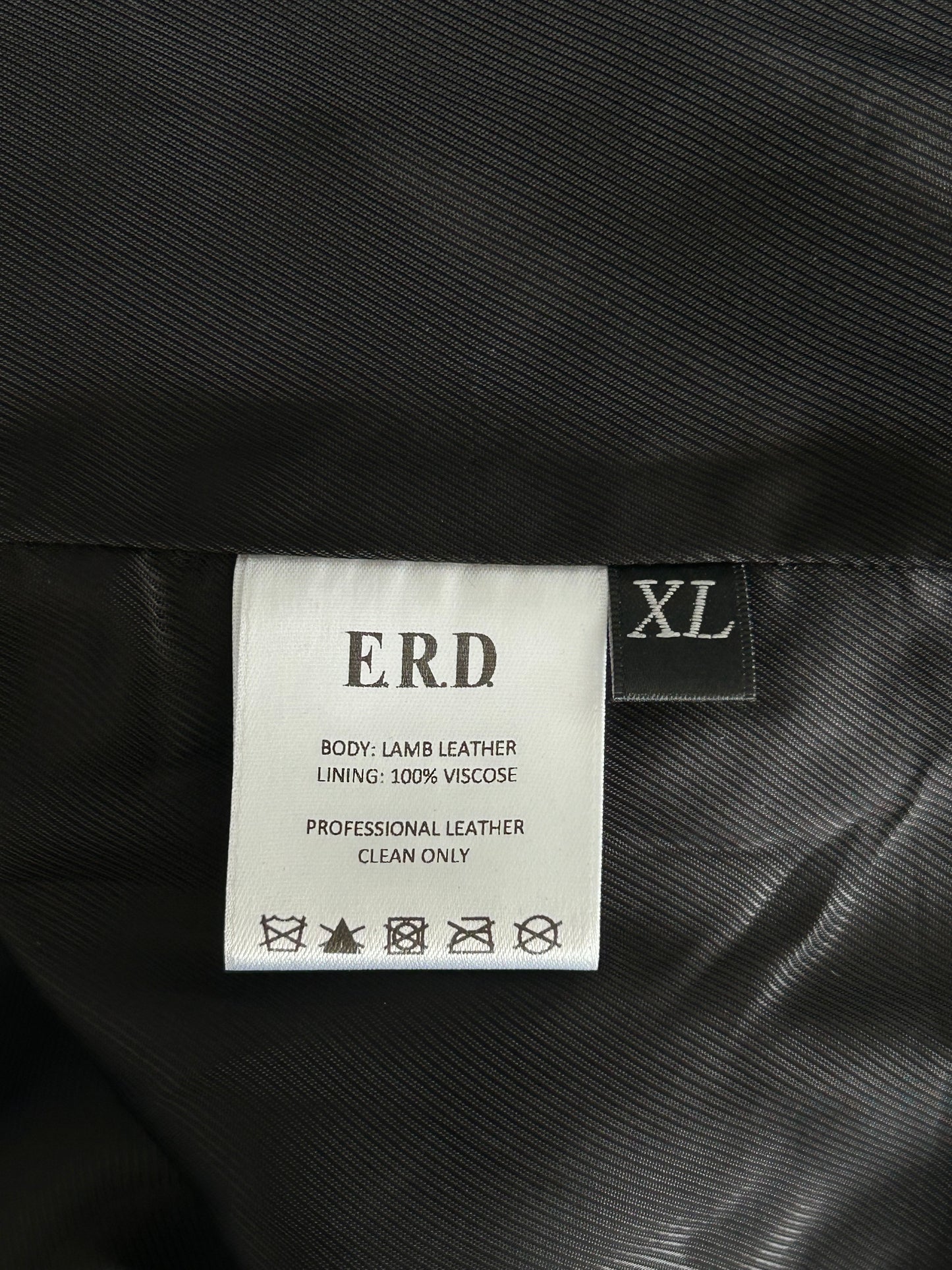 Enfants Riches Deprimes Blue Spanish Elegy Leather Jacket