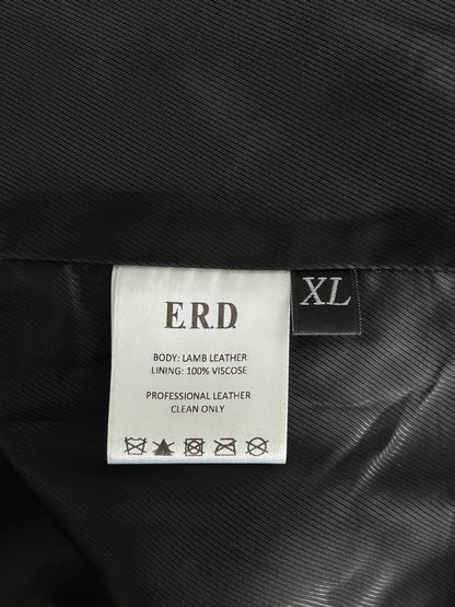 Enfants Riches Deprimes Blue Spanish Elegy Leather Jacket