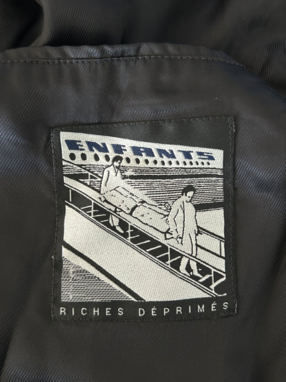 Enfants Riches Deprimes Blue Spanish Elegy Leather Jacket