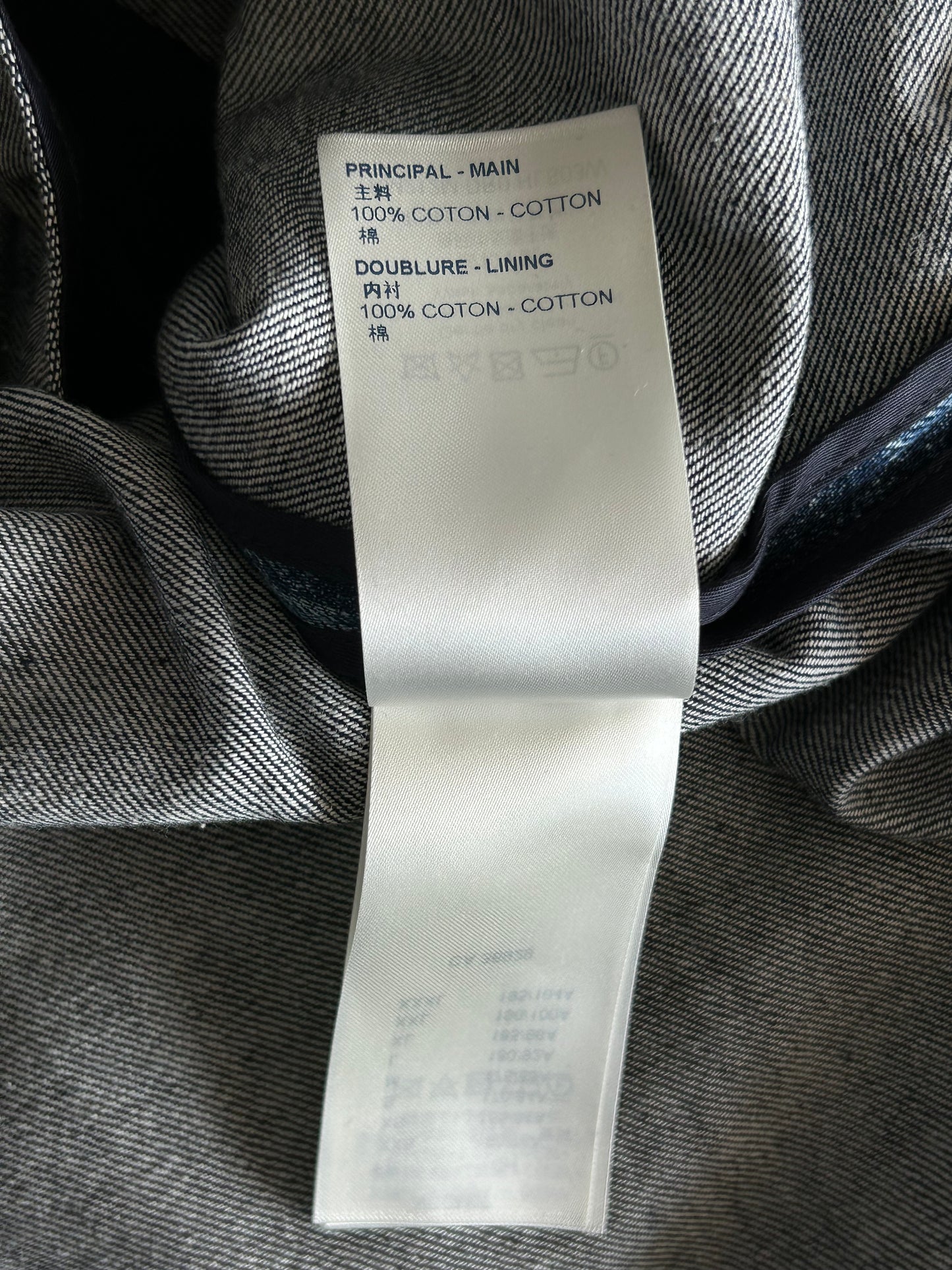 Louis Vuitton Blue Damier Salt Button Up Shirt