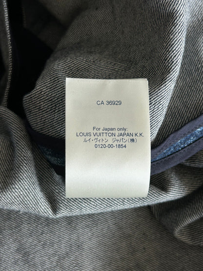 Louis Vuitton Blue Damier Salt Button Up Shirt