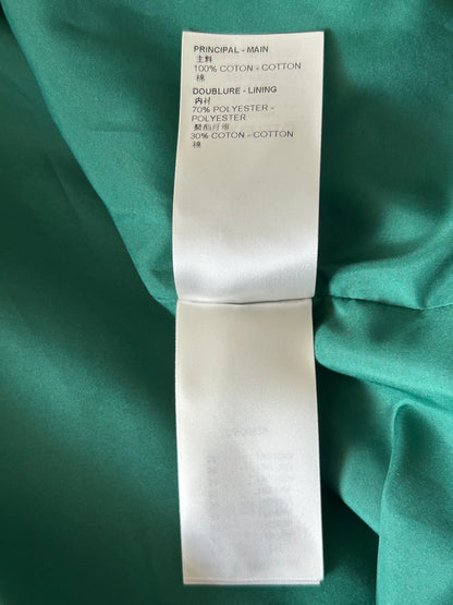 Louis Vuitton Green & White Logo Coach Jacket