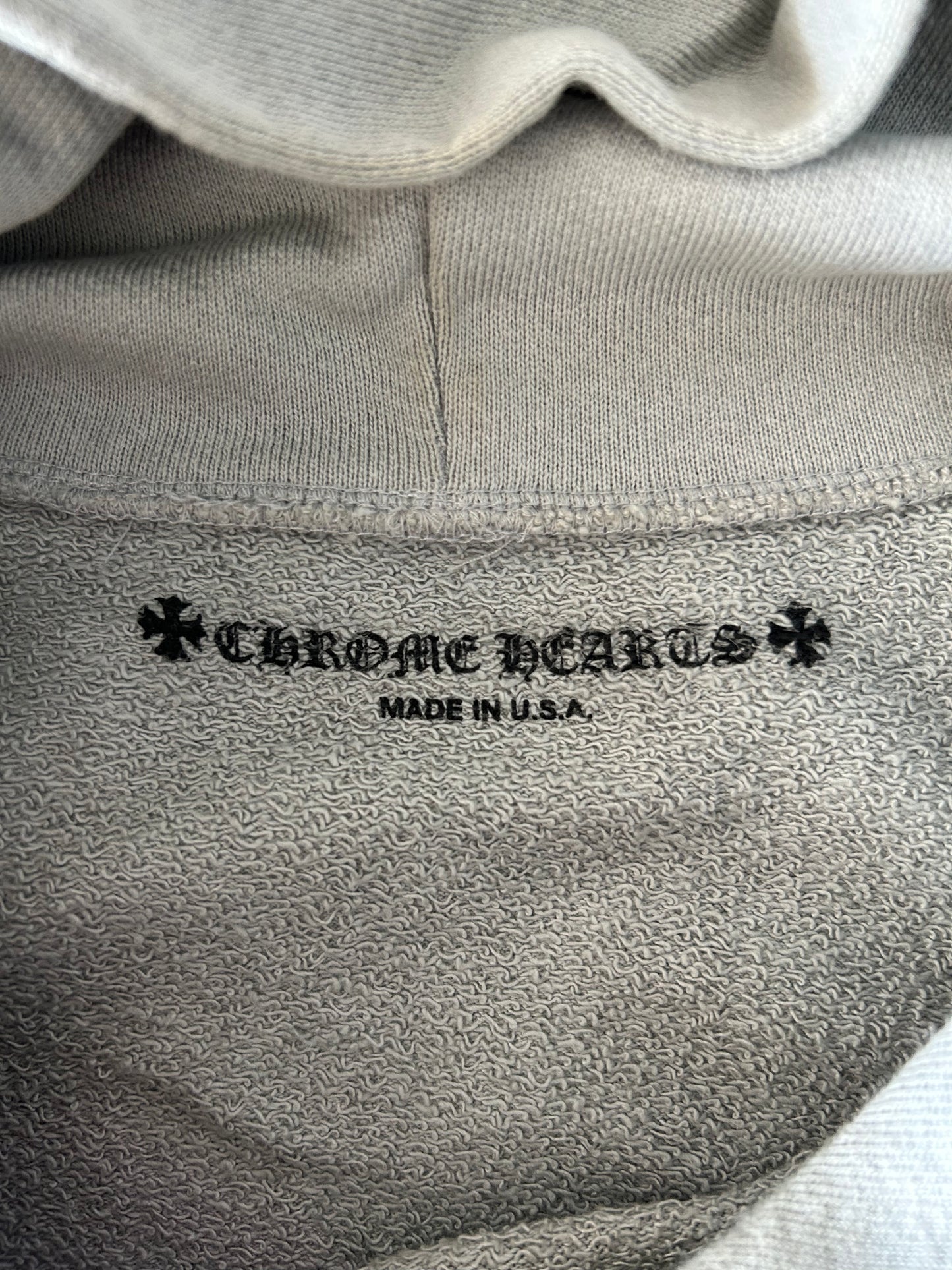 Chrome Hearts Matty Boy Grey Suggest Hoodie