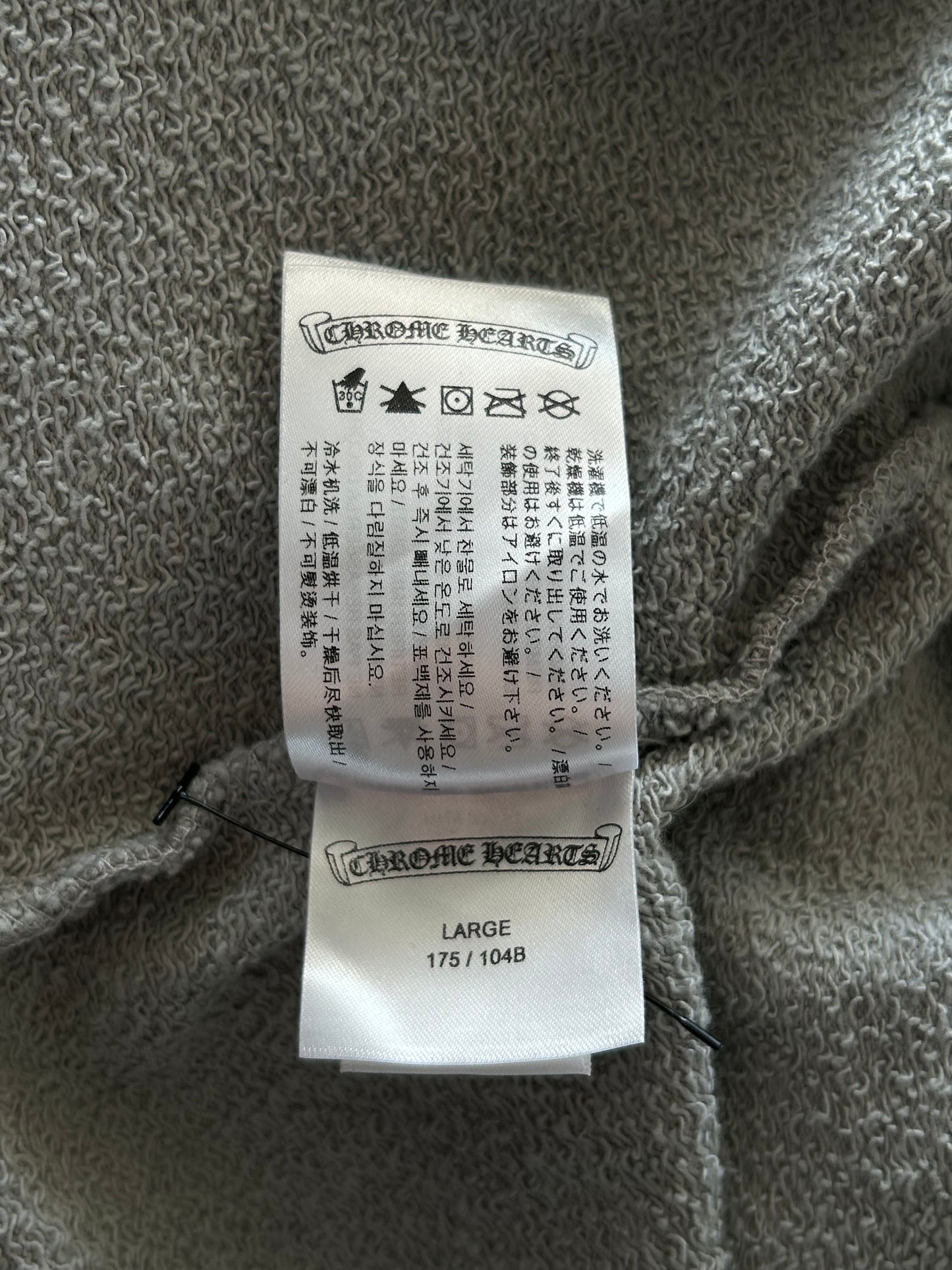 Chrome Hearts Matty Boy Grey Suggest Hoodie