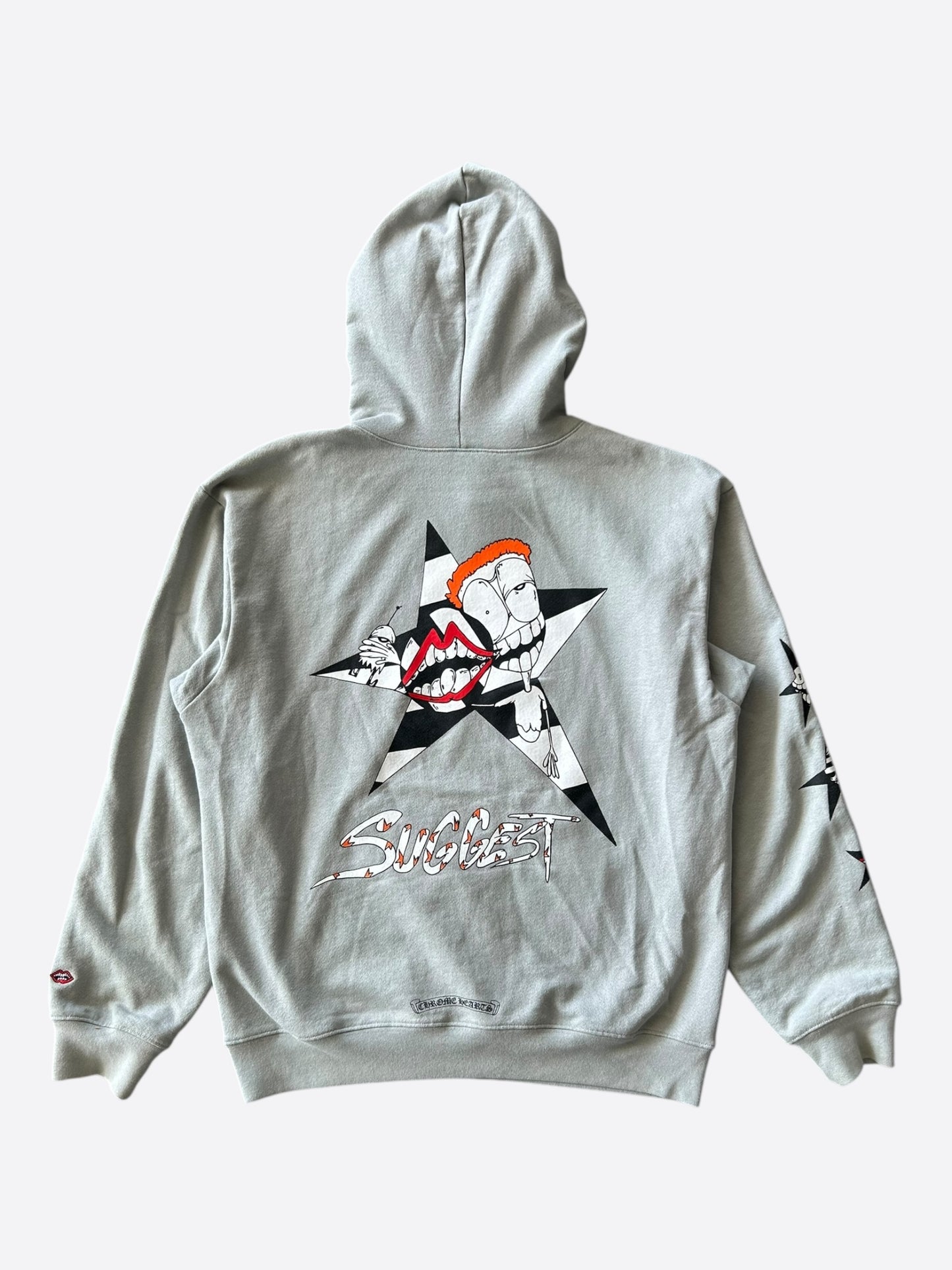 Chrome Hearts Matty Boy Grey Suggest Hoodie