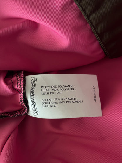 Chrome Hearts Brown & Pink Cross Patch Women's Shirt