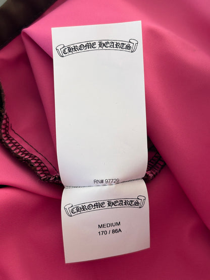 Chrome Hearts Brown & Pink Cross Patch Women's Shirt