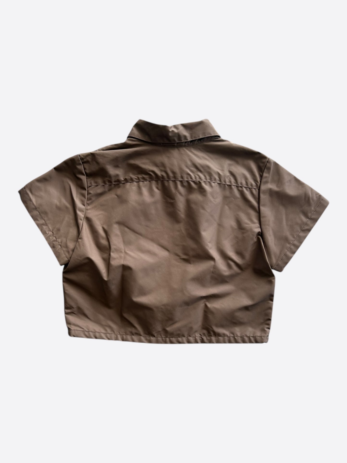 Chrome Hearts Brown & Pink Cross Patch Women's Shirt