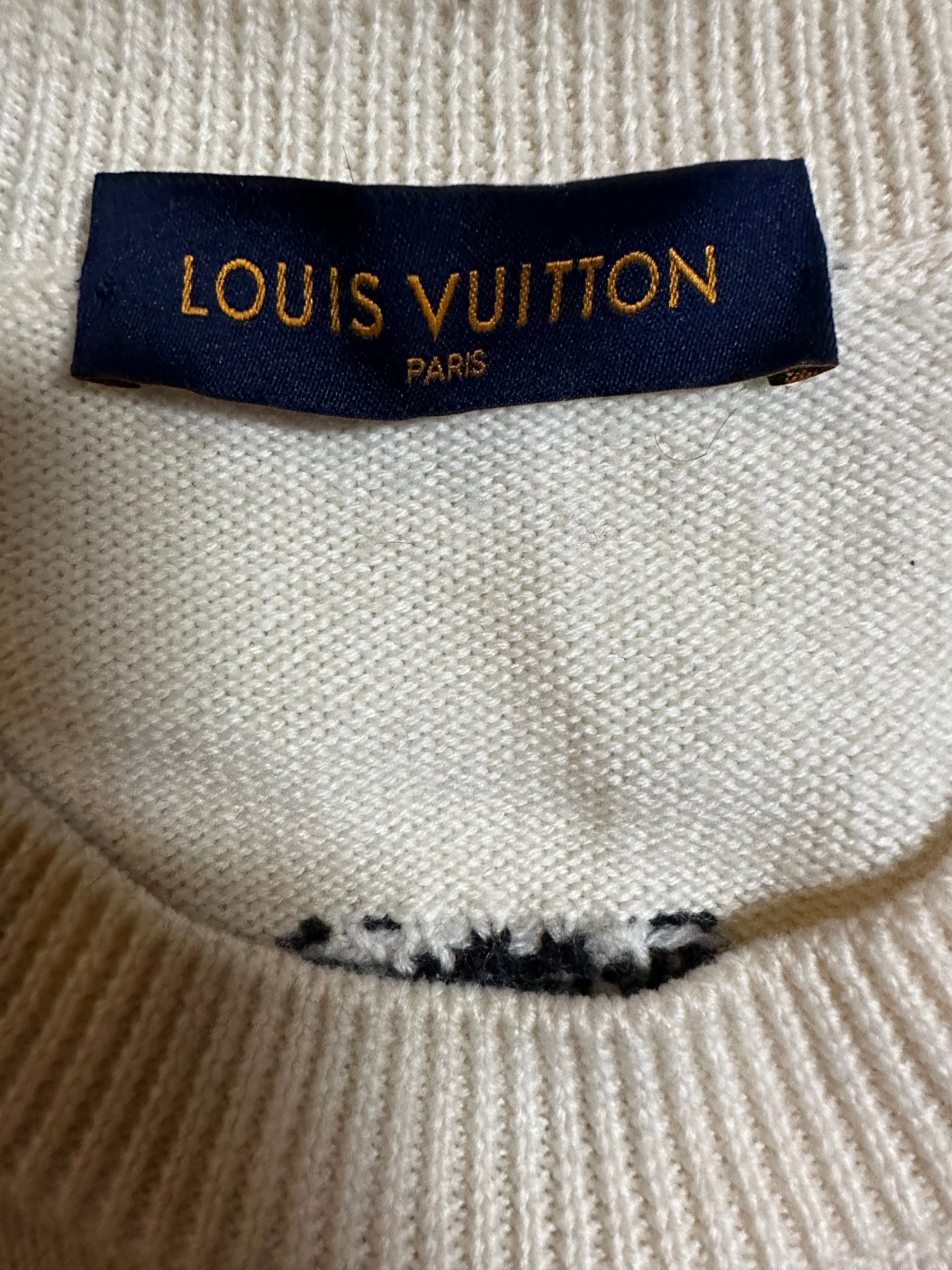 Lv clock sweater hot sale