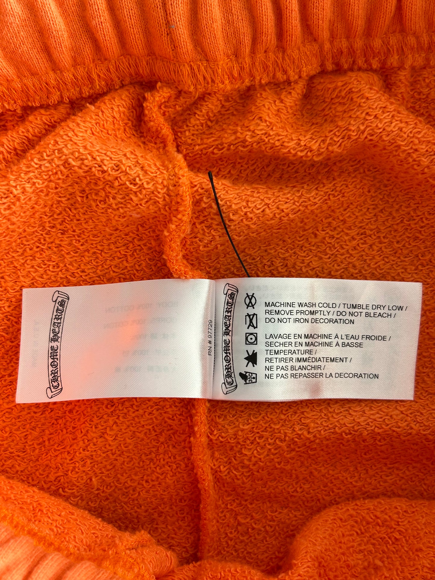 Chrome Hearts Matty Boy Orange Build Sweatpants